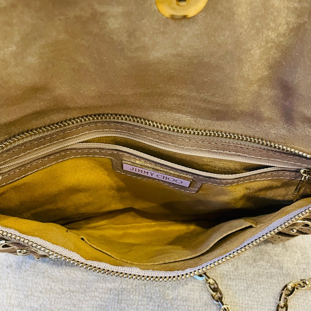Jimmy Choo Perforated Bardia Clutch - Picture 4 of 5